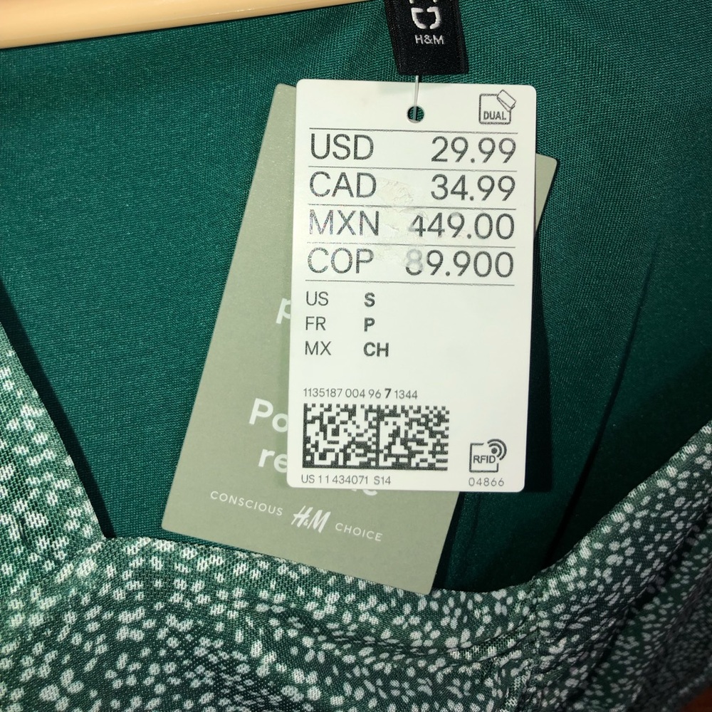 Brand: H&M, Size: S, Color: Green - Picture 4 of 4